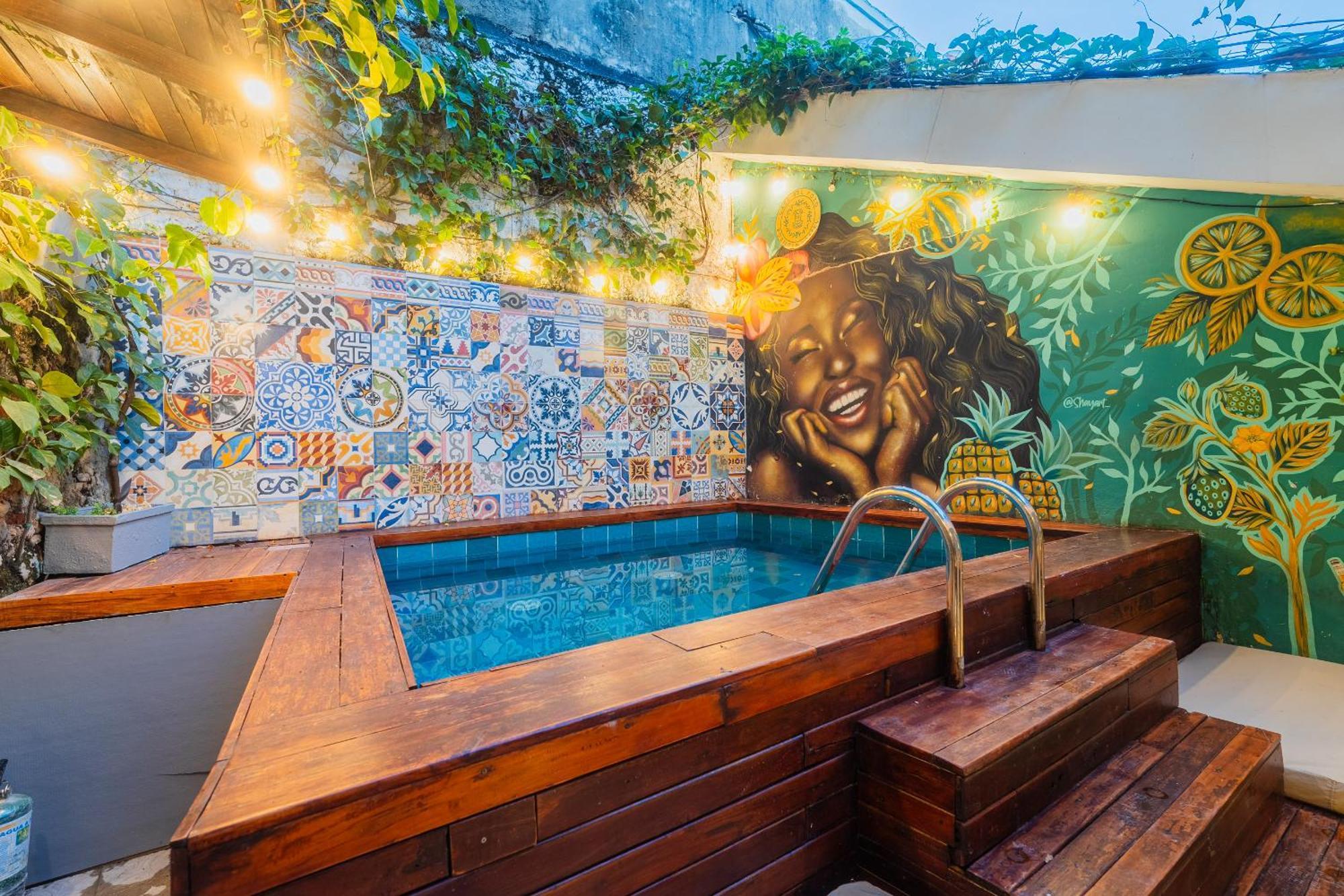 Casa Del Pozo Boutique House Vandrerhjem Cartagena Eksteriør bilde